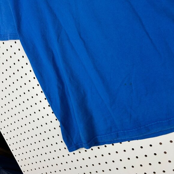 Memphis Tiger Athlete T Shirt Large Graphic Blue Promo Y2K UNITED WE STAND UofM - Picture 5 of 8